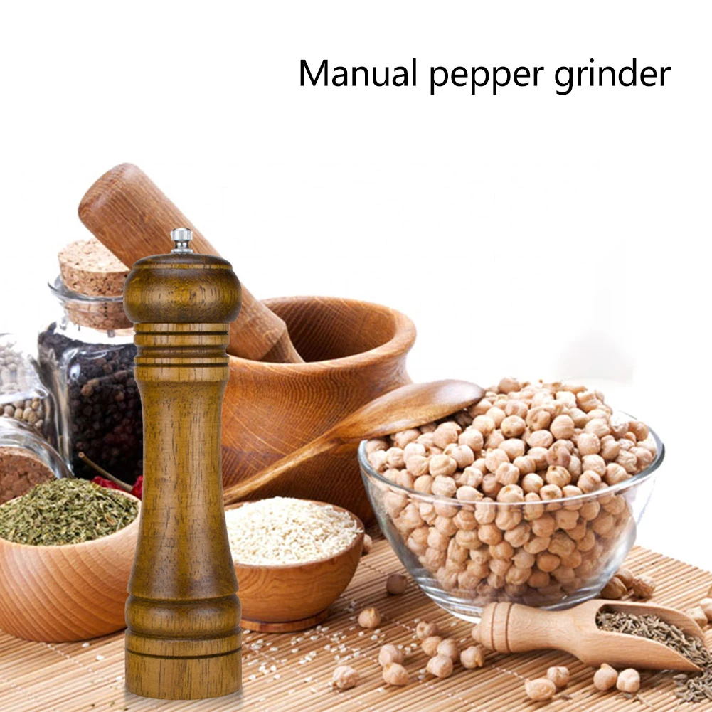 Pepper Chopper Ceramic Grinding Core 8inch Manual Seasoning Grinder