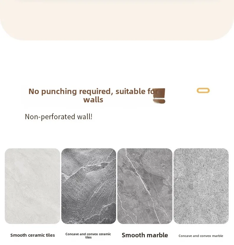 Ecoco Multi-Functional Wall-Mounted Tissue Box With Tissue Inside