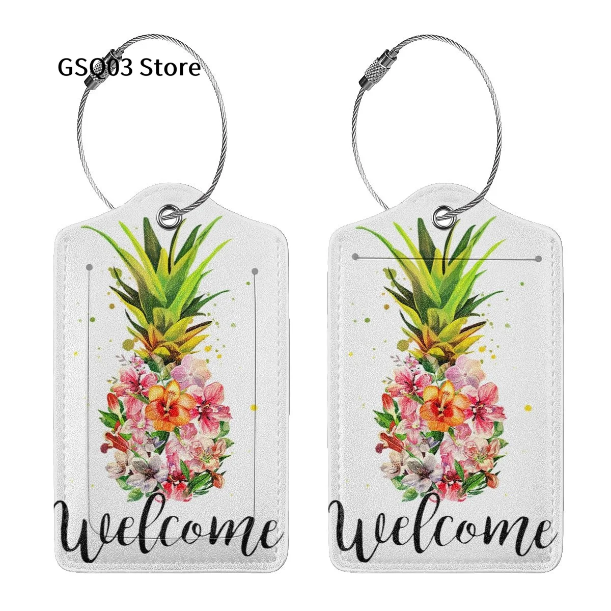 Рисунок 3 - Абстрактная кожаная бирка для чемоданов