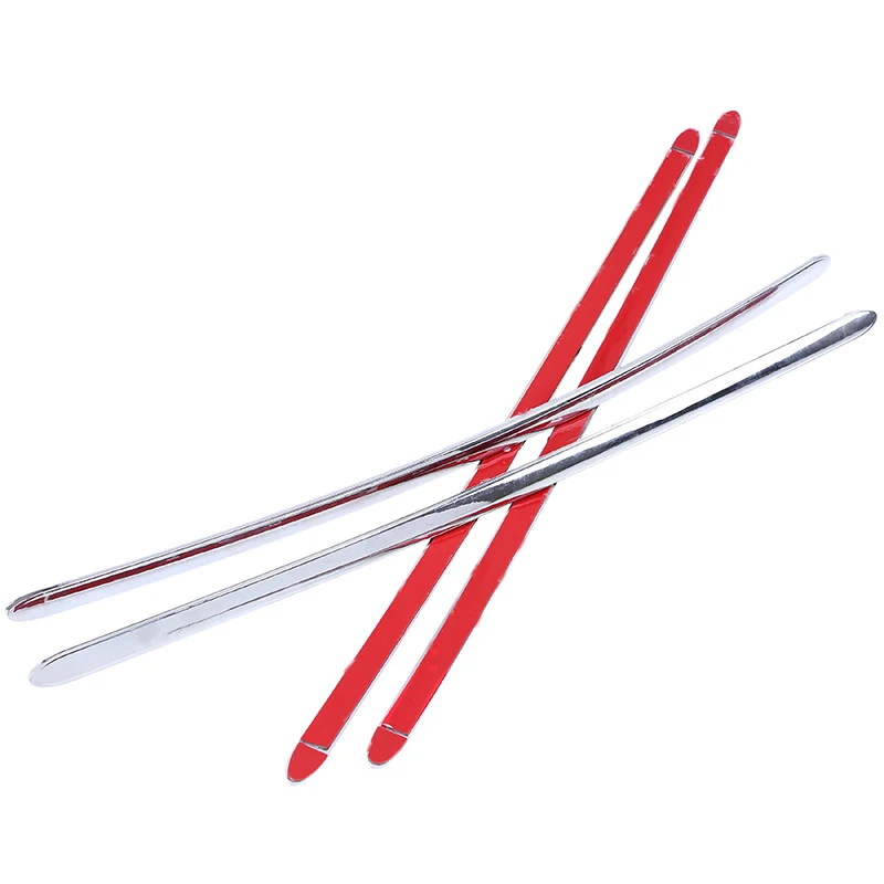 Car Bumper Sticker 4Pcs Universal Car Body Strip Bumper Protector Decoration Anti-collision Corner Styling