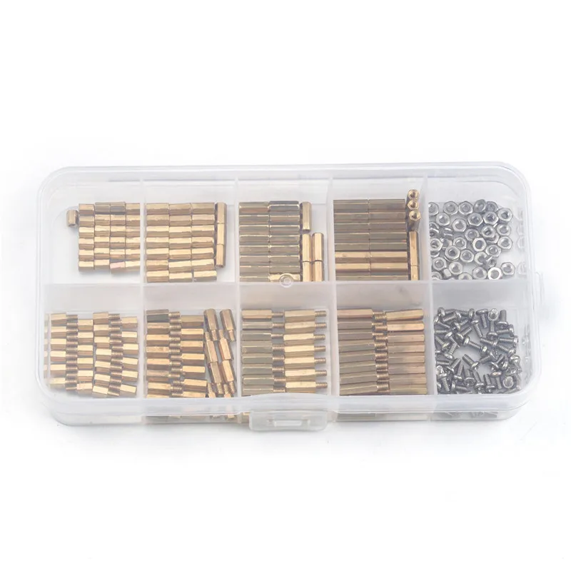 coluna parafuso espacador porca fastener conjunto de 02