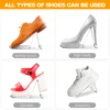 2 Pcs Acryl shop Display Stands Shopping Mall Sandal Racks Sneaker Holders 4