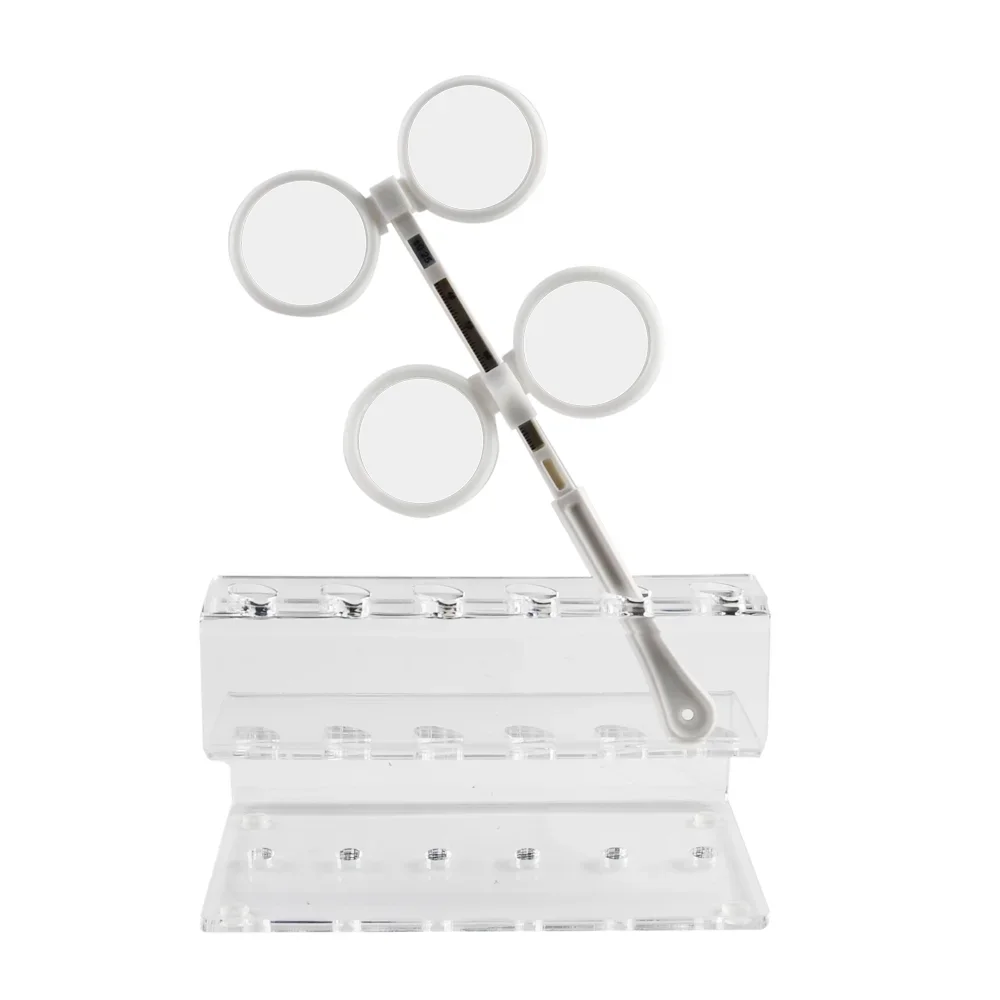 Optical Instruments &plusmn;0.25D To &plusmn;3.50D Scale Flip Lens Confirmation Test Optical Flipper Optometry Plastic Adjustable PD Ophthalmic FL-2