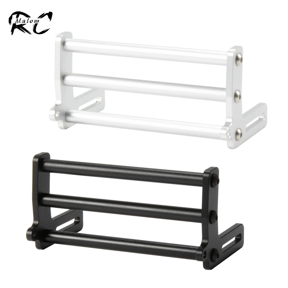 Parachoques Delantero De Aleación De Aluminio Para TRX4 1/10 – Accesorio Realista Para Proteger El Chasis De Tu Crawler RC