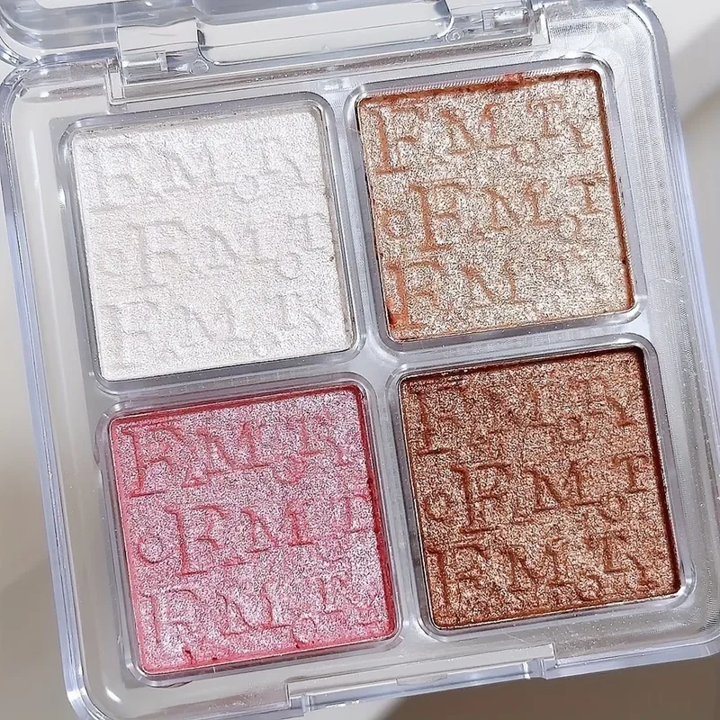 4 Color Face Highlighter Palette Illuminator Palette
