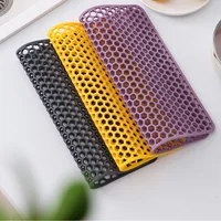 Силиконовый слив для раковины, полый кухонный фильтр, коврик для всплеска, украшение стола и аксессуары, тип стиля, материал, номер модели, функция — изображение 5