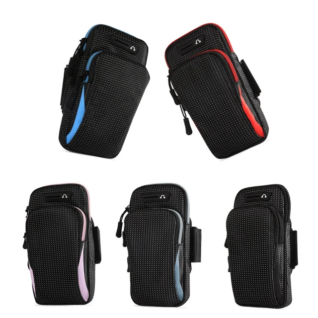 Universal Mobile Phone Case Waterproof Sport Armband Bag Running Gym Arm  Band Mobile Phone Accessories Cover