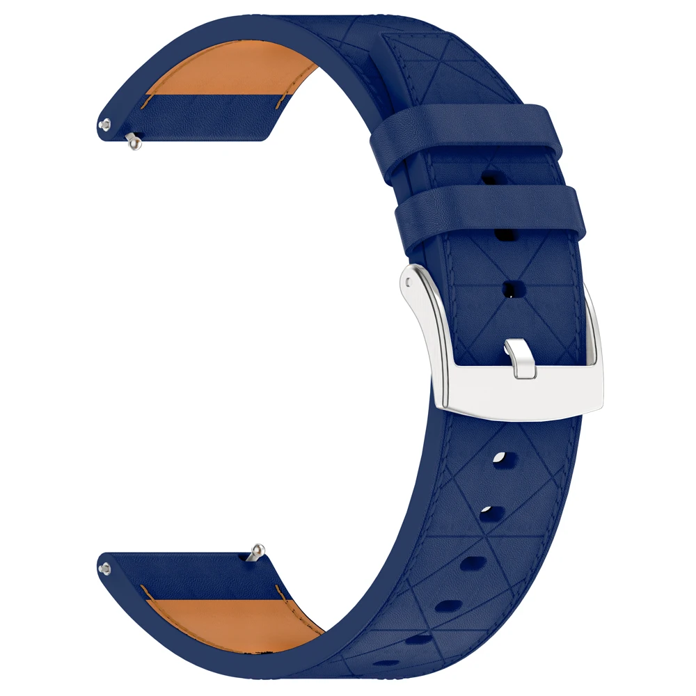 Premium 22mm Leather Watch Strap - Universal Fit Watchband
