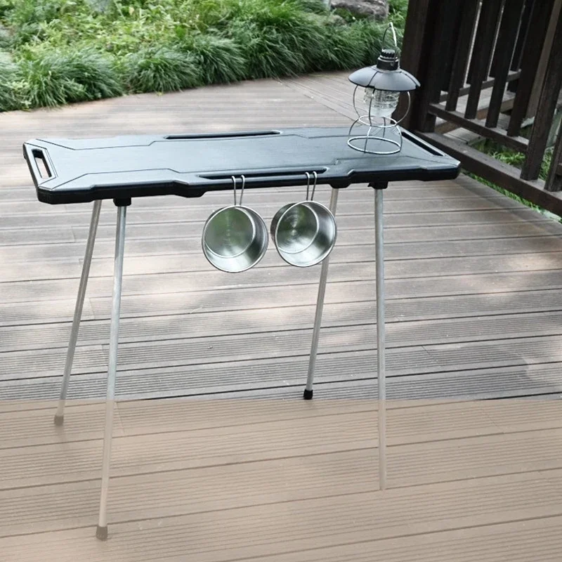

Camping Table Portable Thickened Lightweight Picnic Folding Table Multifunctional Storage Outdoor Tactical Table