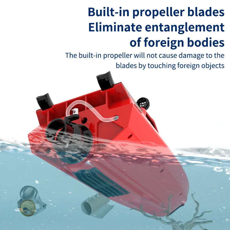 New 2.4g Wireless Remote Control Boat Electric Turbine Jet High-Speed Speedboat Boy Racing Water Toy Boat Model Christmas Gift 3
