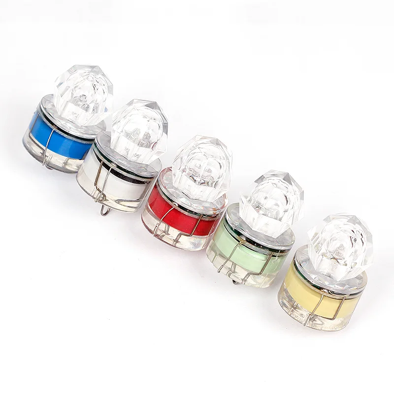 LED fishing light underwater deep projection light waterproof diamond tube underwater color fishing lure 1