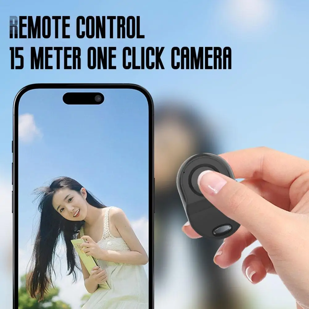 Wireless Bluetooth Camera Remote Control Selfie Stick Shutter