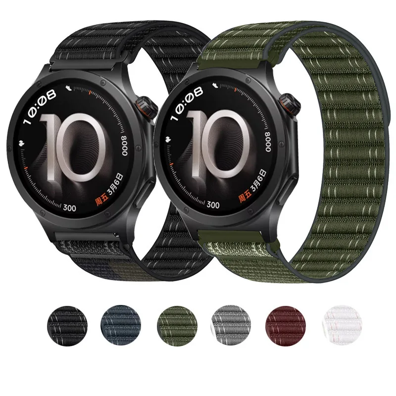 Nylon Loop Strap Wristband Bracelet