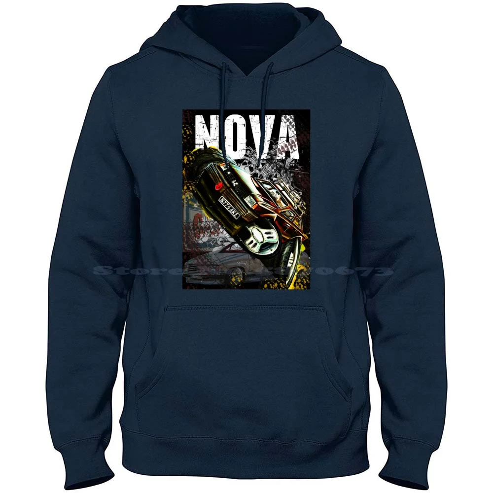 Nova Toon 100% Cotone Felpa Con Cappuccio Astra Insignia Cavalier Nova Sr Opel Corsa A Vectra Ascona Calibra Kadett Nova Gsi Nova Gte
