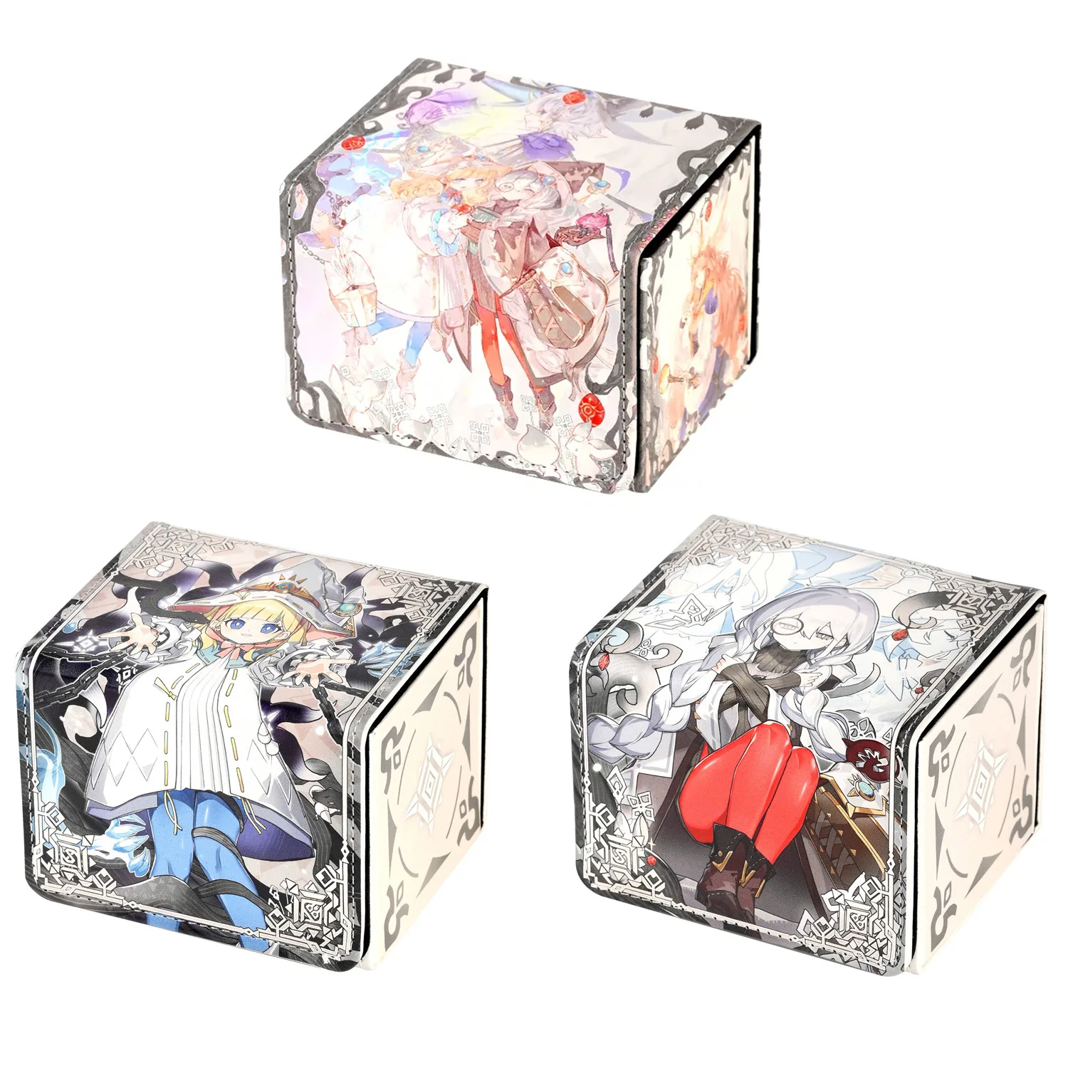 Yugioh Risette Asteria of the White Woods OCG TCG Premium Pu Leather Deck Box Yugioh Risette Asteria of the White Woods OCG TCG Premium Pu Leather Deck Box