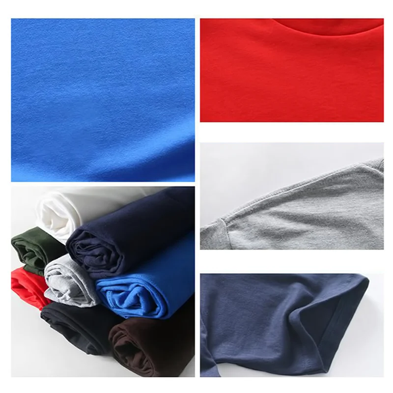Free printed pure cotton 150gsm T-shirt custom design logo top T-shirt for men DIY logo team advertising commemorative shirt