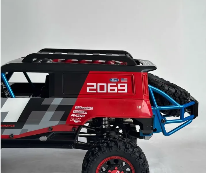 Pièces détachées RC Buggy - Pare-chocs, marchepieds, pot d'échappement