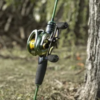 Fishing Reel 7.2:1 Gear Ratio Max Drag 8kg Baitcasting Reel with Aluminum Spool for Lure Freshwater Pesca 1