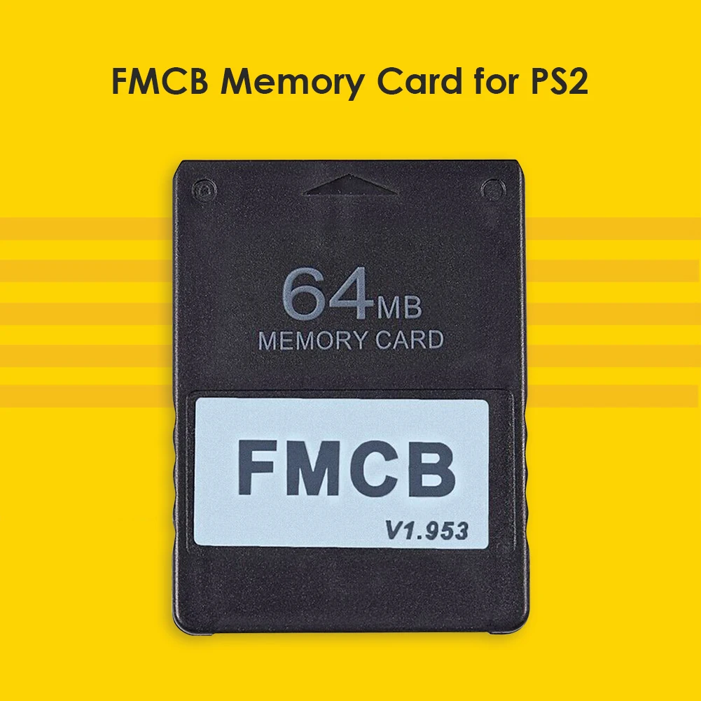  PS2 ֿܼ FMCB  MC  v1.953 McBoot ī, ÷  ÷ ޸ ī,  ׼, 8MB, 16MB, 32MB, 64MB