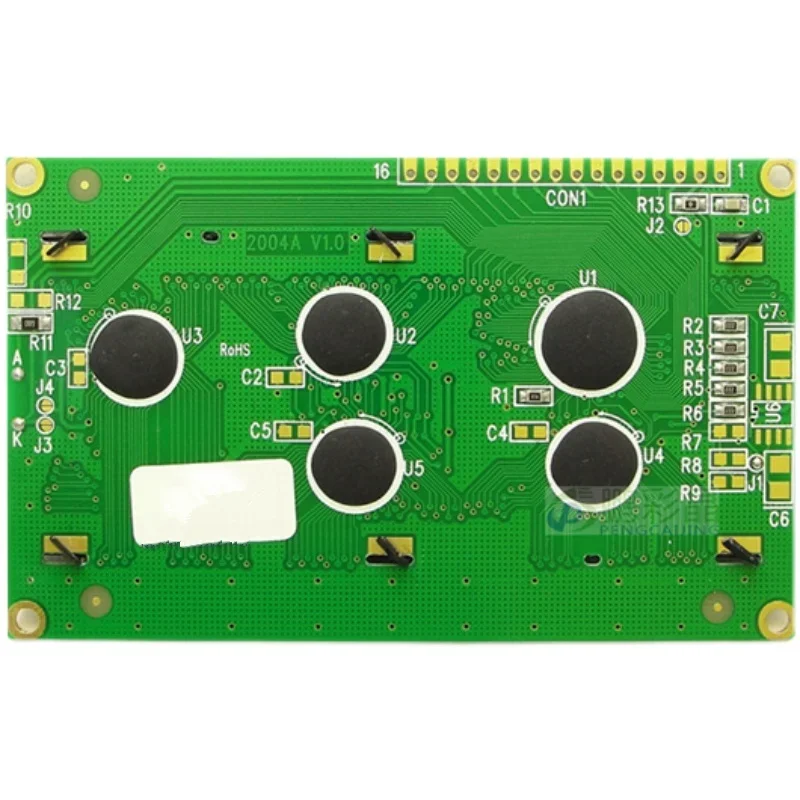 5V 2004 LCD Module VA White/Yellow Font on Black Background 20X4 HD44780 ST7066 EQV Chip Parallel Port 2004A Display