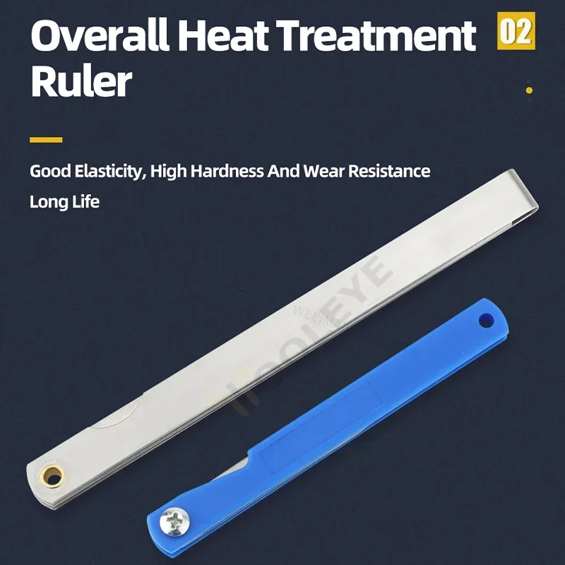 100B17 Feeler Gauge Metric Size 0.02-1mm Thickness Gauge Set Valves Foliage of Valves Spark Plug Gap For Measurement Probe Gap feeler gauge