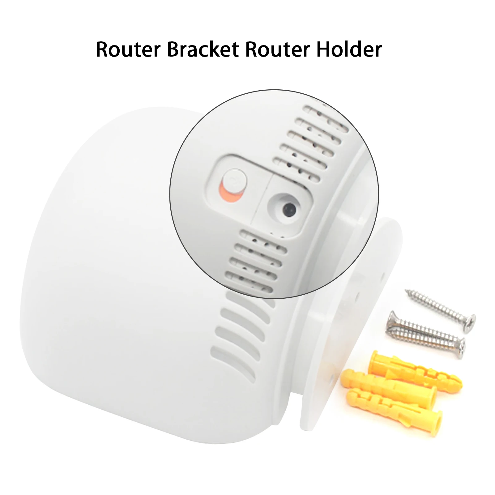 Supporto Per Montaggio A Parete Del Router Wifi Di Alta Qualità Per Accessori Wifi Google Nest Supporto Per Staffa A Parete Salvaspazio Per La Disposi