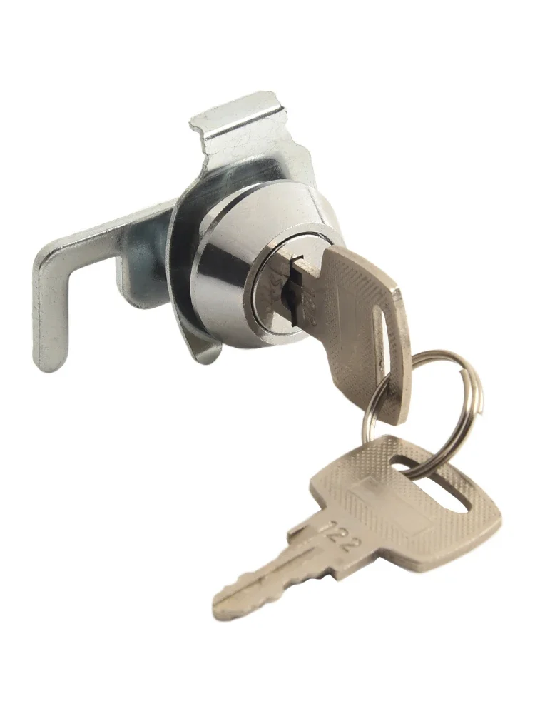 Lock & Hook With 2pcs Keys for Cam Lock With Quick Clip for Cash Drawer Locker Metal Cabinet Flight Box cabinet safety lock cabinet lock Accessories 1set