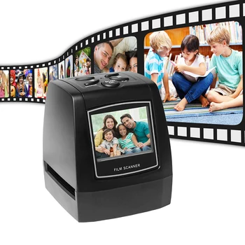 35mm 135mm Slide Film Converter Protable Negative Film Scanner Photo Digital Image Viewer 2.4" LCD Build-in Editing Software