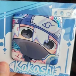 Kakashi Anime Brooch - Cute Naruto Figure Badge Gift (1   4.4x7cm)
