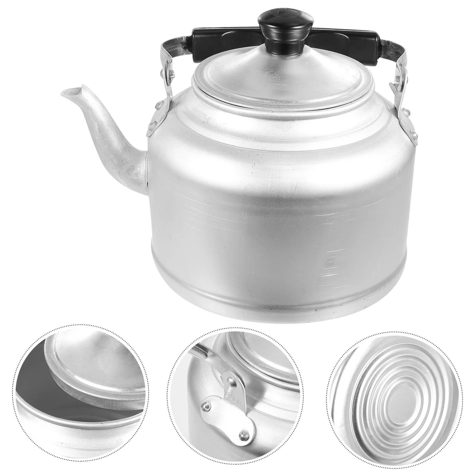 

Advanced Stainless Steel Teapot Kettle Water Boiler Plastic Household Teakettle
