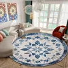 Morocco Retro Carpets for Living Room Sofa Home Decor Round Rug Large Area Cloakroom Lounge Rugs Washable Bedroom Floor Mat 3