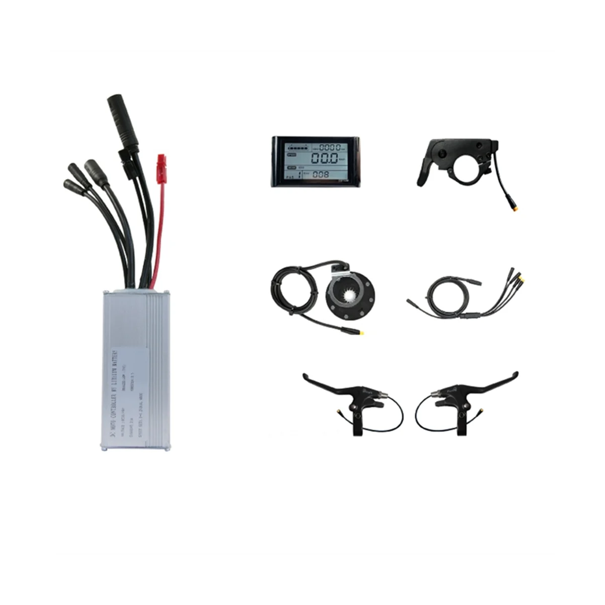 

JN25A Controller Kit Electric Bicycle Electric Scooter Kit SW900 Display Sine Wave Controller 36/48V 25A 750W