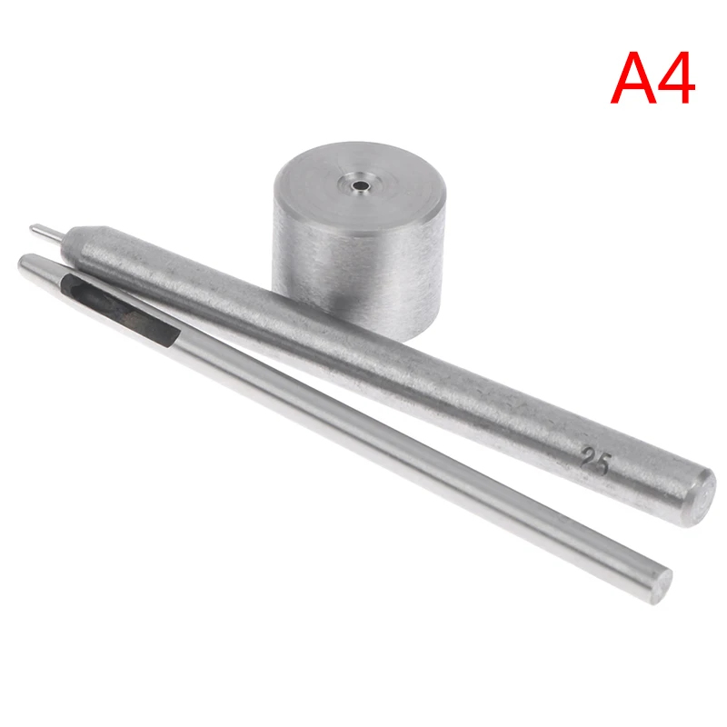 3 Teile/los Mini Ösen Tülle Installation Stanzen Werkzeuge Für 1,5mm 2mm 2,5mm Löcher Puppenhaus Kleidung DIY Teile zubehör – Detail 5