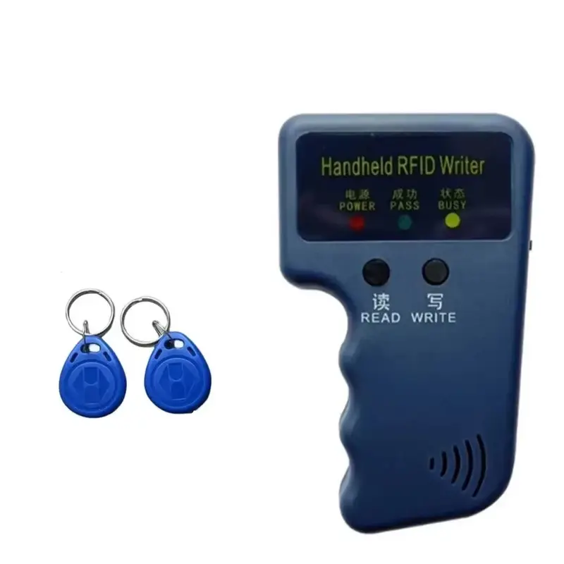 RFID Duplicator ID Handheld 125khz Key Copier Reader Writer Reader Card Cloner Programmer Writable Key Access Card Keyfobs - Image 9