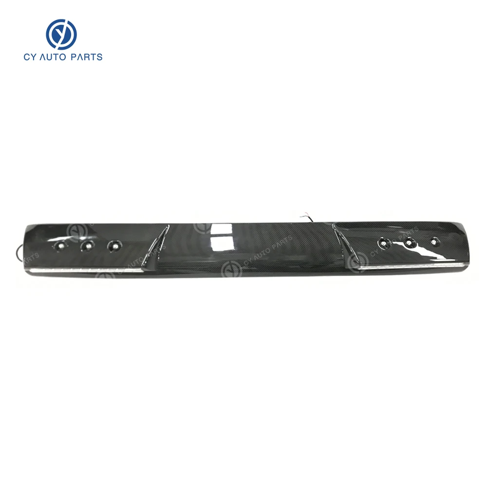 

High Quality Real Carbon Fiber Car Front Wing Roof Lip Spoiler For Mercedes Benz Class G W463 W464
