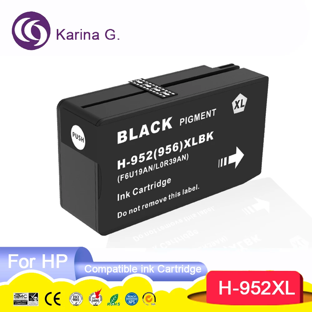 For 952XL 956XL 952 956 XL Premium Compatible InkJet Ink Cartridge For 952 For