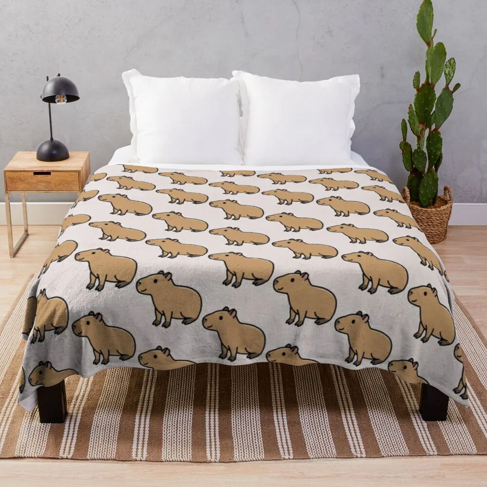 

CapybaraThrow Blanket Fuzzy Blanket Blankets For Baby