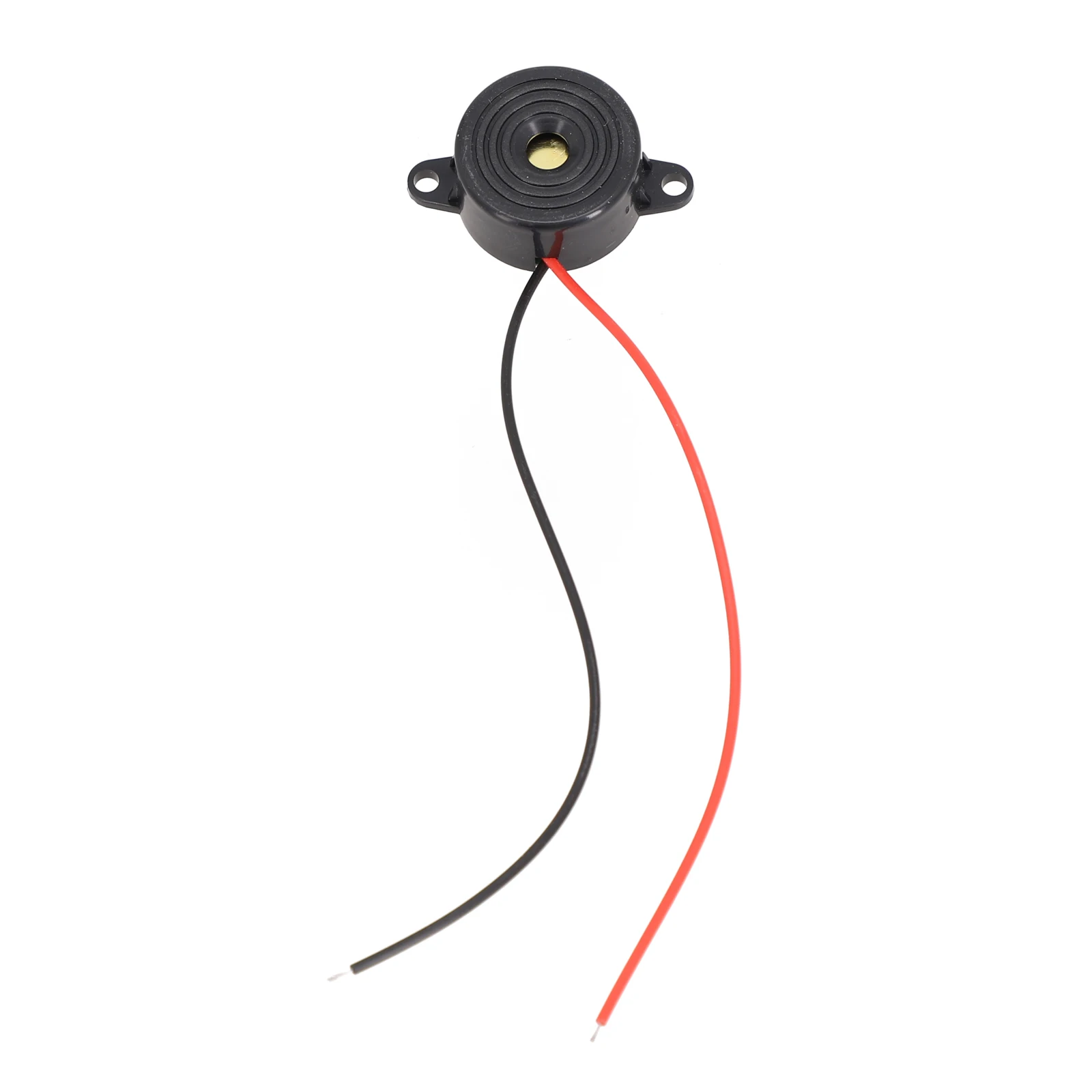 Electric Buzzer Alarm Horn Parts Siren Speaker 12V DC Automobile Backup Alarm Horn Black Fits Most Displays Convenient