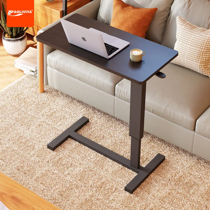 

Aoliviya Internet Celebrity Pneumatic Lifting Table Bedside Table Movable Folding Small Desk Home Student Computer Desk Desk Wor