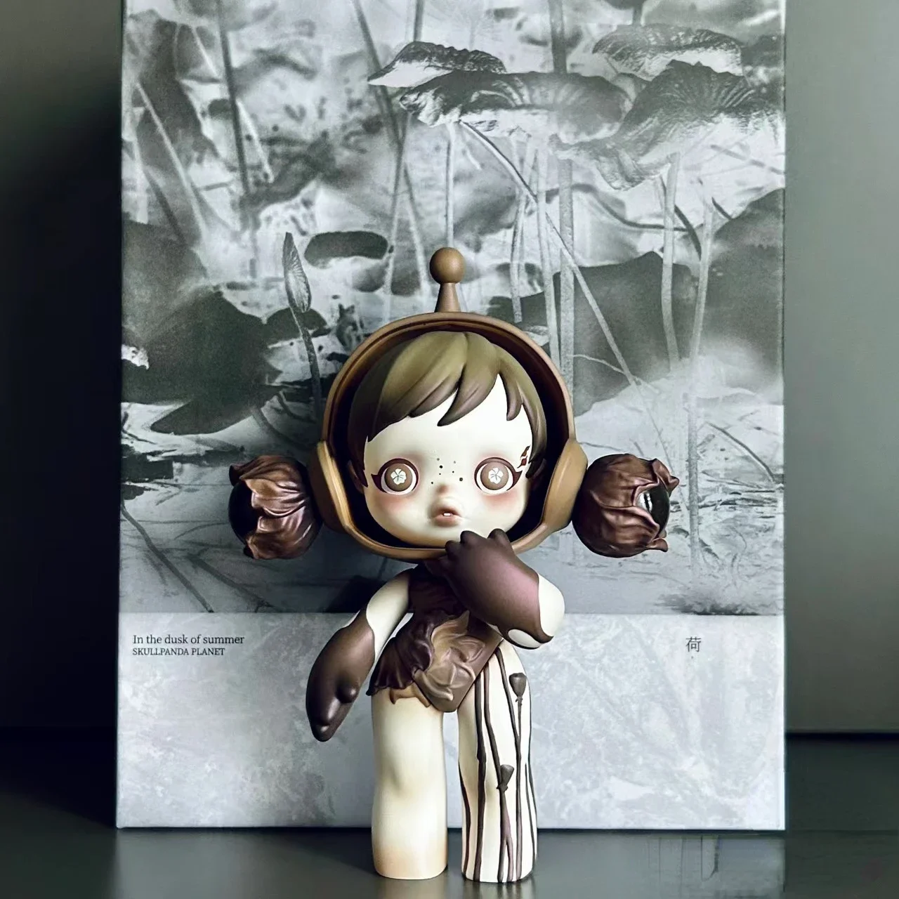 skullpanda织脊 限定 POPMART 泡泡瑪特 SKULLPANDA光織園シリーズぬいぐるみ