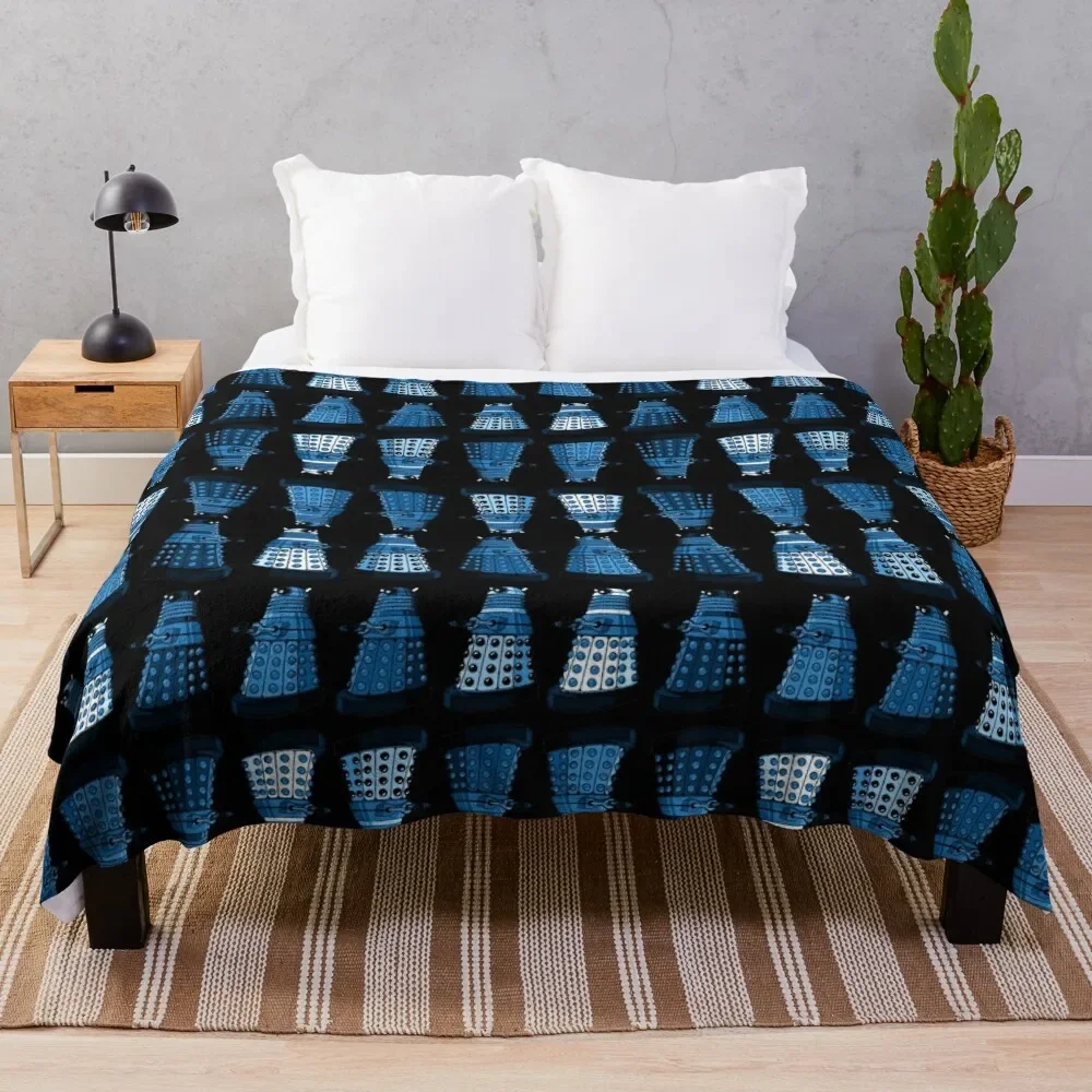 

Superior Beings Blue Throw Blanket Travel Heavy Picnic Bed Blankets