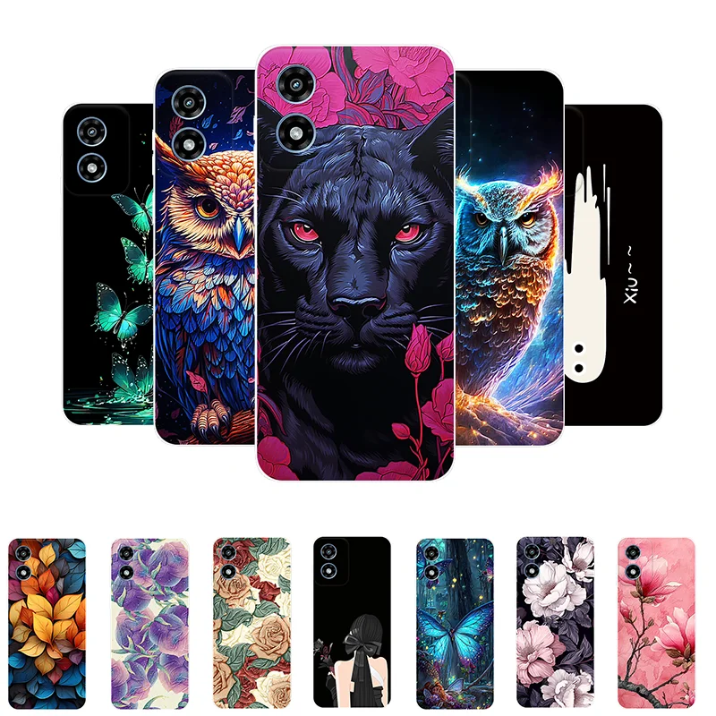 Leopard Panda Soft Silicone Protective Phone Case - Moto G Play Series