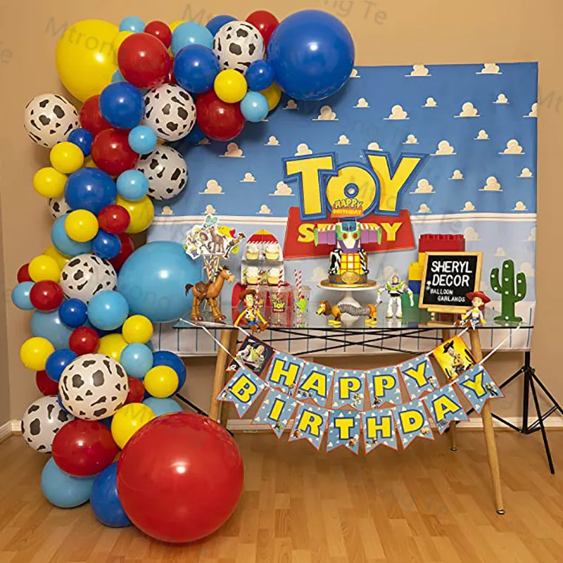 Cumpleaños Decoracion Tematica Buzz Lightyear Woody Toy Story