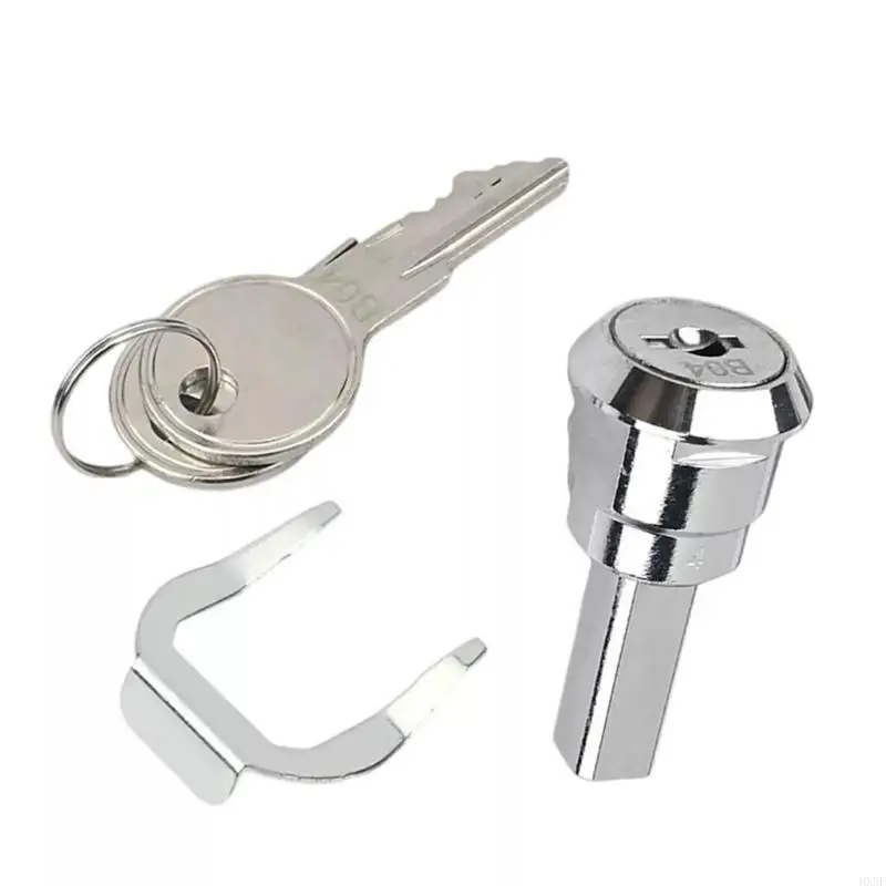 HX5F Heavy Duty Cabinet & Tool Box Locking System Steel Drawer Lock with Keys Drawer Lock Replacement Upgrades for Security