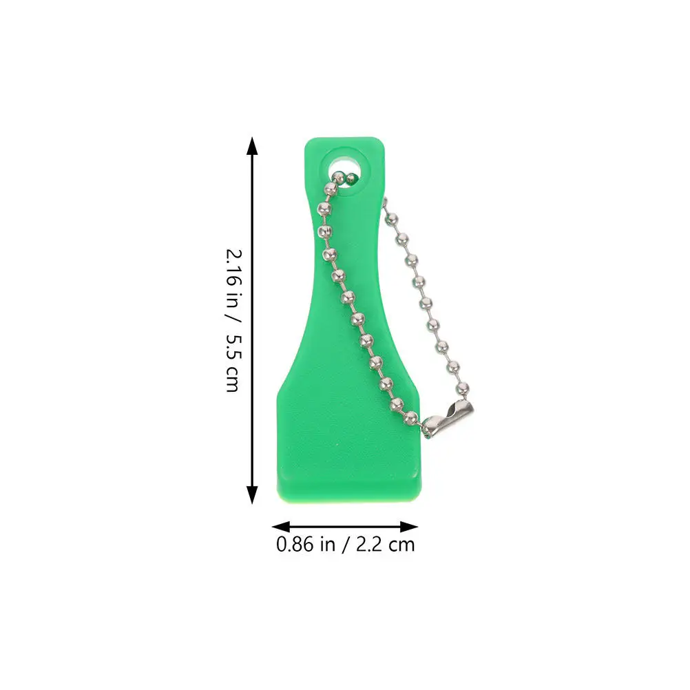 20개 휴대용 플라스틱 티켓 스크래쳐, 복권 및 스티커용 다용도 스크레이퍼, 복권 스크래쳐 도구
