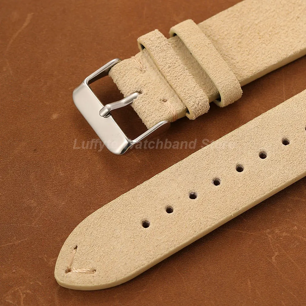 Luxurious Suede Leather Watch Strap Bracelet