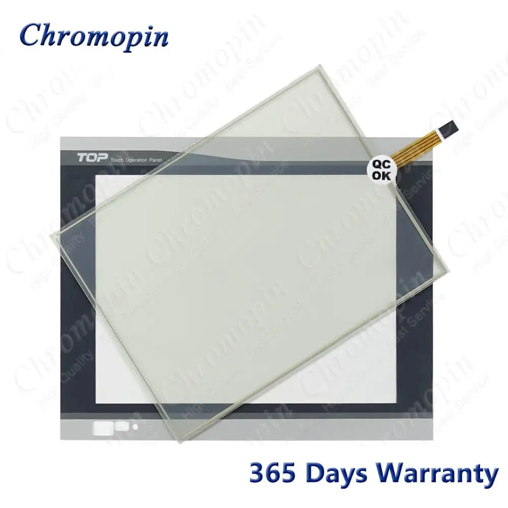 Touch Screen Painel Digitalizador de Vidro Touchscreen com Sobreposição Frontal Película Protetora M2i Xtop12ts-sd Xtop12ts sd Xtop12tssd
