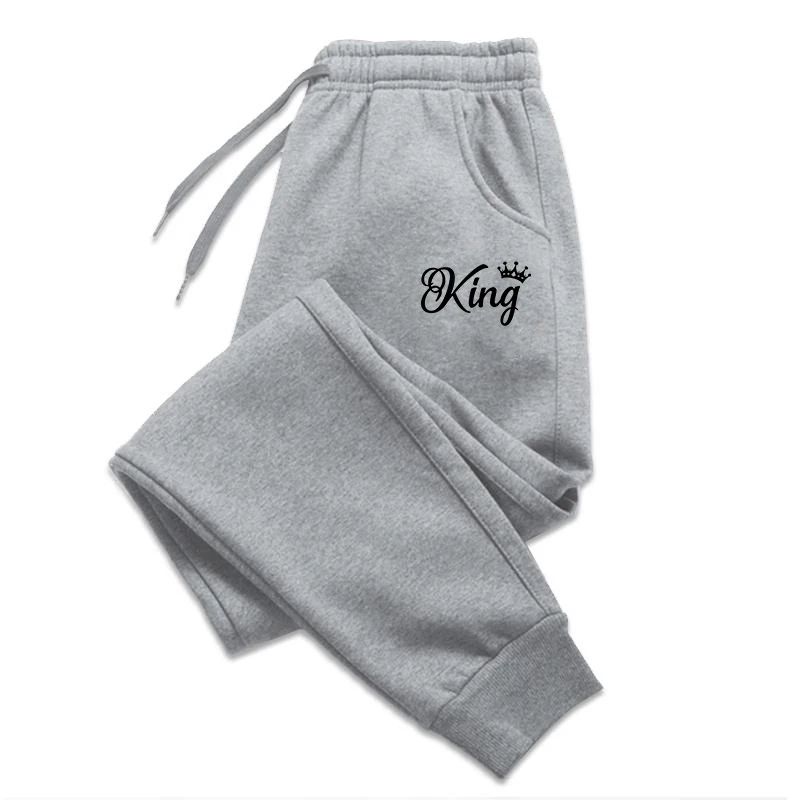 Pants Men Fashion Sports Trousers Drawstring Jogging Pants Trousers Casual Pockets Pants Sweatpants Plus Size S-4XL 3