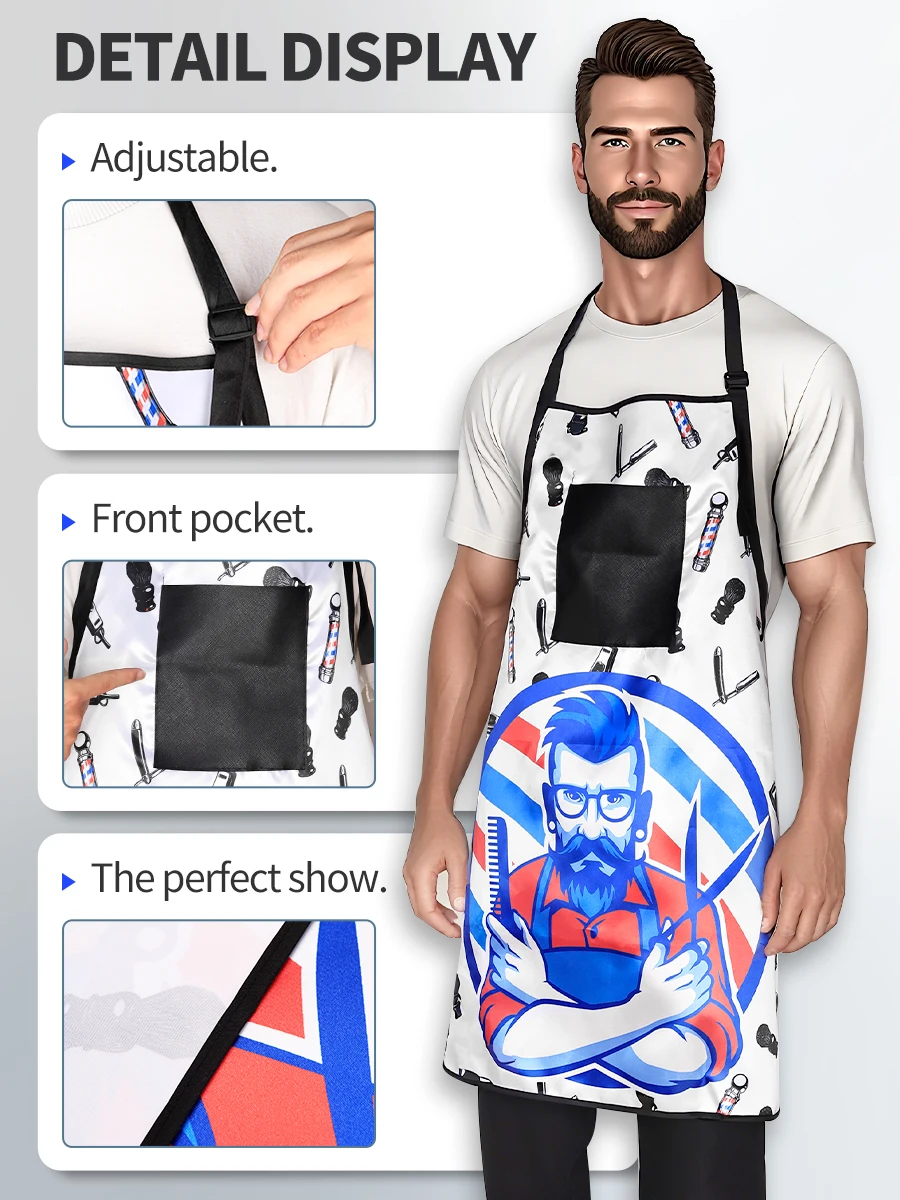 Barbershop Hairdressing Apron Waterproof Hairdresser Gown Barber Haircut Cloth Antistatic Hairstyling Capes Tool haircut cape hairdressing cape beauty salon apron hairdressing bibs
