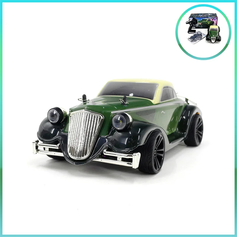 

Speedy Yudelin Co Branded Vintage Classic Flat Running Racing Model Electric 4wd Drift Car 1:16